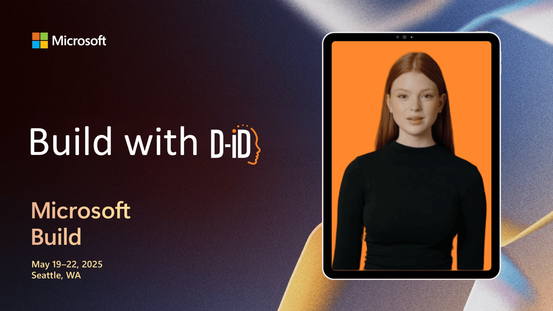 MS Build with D-ID